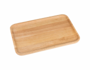 Zassenhaus Snack Plate Rubber Tree Wood