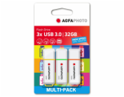 AgfaPhoto USB 3.2 Gen 1     32GB Color Mix MP3 10555