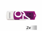 Philips USB 2.0 2-Pack      64GB Vivid Edition Magic Purp...