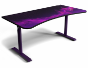 AROZZI herní stůl ARENA Gaming Desk Deep Purple Galaxy