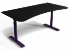 AROZZI herní stůl ARENA Gaming Desk Deep Purple Black