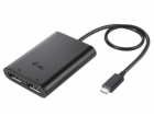 i-tec USB-C Dual 4K/60Hz (single 8K/30Hz) DP Video Adapter