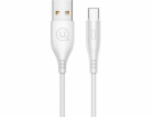 Usams USB-A - USB-C USB kabel 1 m bílý (SJ267USB02)