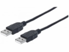 MANHATTAN kabel USB 2.0, Type-A Male to Type-A Male, 1m, ...