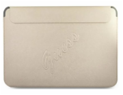 Guess Saffiano Sleeve MacBook 13" Air zlaté GUCS13PUSASLG Guess PU pouzdro na počítač Saffiano 13" světle zlaté Nové