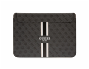 Guess PU 4G Printed Stripes Computer Sleeve 13/14" černý Guess PU 4G Printed Stripes Computer Sleeve je perfektní obal pro notebook s úhlopříčkou displeje až do 13/14"