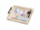 ZEP Photo Tray Conero      37x32 Wooden Photo Tray  5x10x...