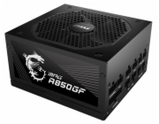 OPRAVENÉ - MSI zdroj MPG A850GF/ 850W/ ATX/ akt. PFC/ 10 let celková záruka/ 140mm ventilátor/ modulární kabeláž/ 80PLUS...