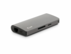 LMP USB-C Travel Dock 9 port - Space Gray Aluminii