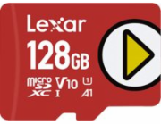 Lexar paměťová karta 128GB PLAY microSDXC™ UHS-I cards, čtení 150MB/s C10 A1 V10 U1