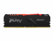 KINGSTON FURY Beast RGB 16GB DDR4 3600MT/s / DIMM / CL18