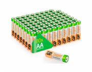 1x80 GP Super Alkaline AA Mignon Batteries Blister 03015AS80