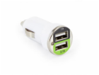 SBOX Autonabíječka 2x USB 2.0 CC-221W wht