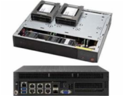 Supermicro CSE-E301 SUPERMICRO Micro 1U mini ITX chassis 2x 2,5" int. HDD, bez zdroje