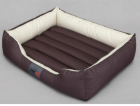 Hobbydog Comfort Bed - Hnědá s krémovou XXXL