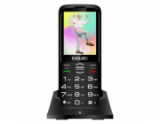 EVOLVEO EasyPhone XO, mobilní telefon pro seniory s nabíjecím stojánkem, černá