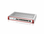 Zyxel USG FLEX200 H Series, User-definable ports with 2*2.5G & 6*1G, 1*USB with 1 YR Security bundle