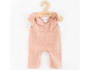 Kojenecké mušelínové lacláčky New Baby Comfort clothes růžová Vel.80 (9-12m)