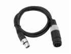 OMNITRONIC Adaptační kabel Reproduktor(F)/XLR(F) 1m bk