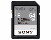 Sony SDXC E series          64GB UHS-II Class 10 U3 V30