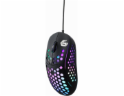 GEMBIRD myš RAGNAR RX400, podsvícená, 6 tlačítek, černá, 7200DPI,  USB