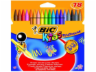 Bic BIC KIDS PLASTIDECOR CRAYONS BOX 18 KS - 829771