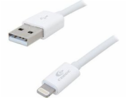 Luxa2 Lightning MFi USB kabel 1m bílý (PO-APP-PCL1WH-00)