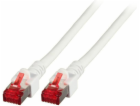 EFB Patchcord, 2m, S/FTP, Cat6, PIMF, bílý (K5518.2)