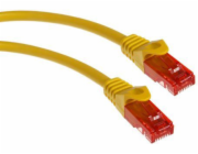 Maclean RJ-45/RJ-45, kat.6, U/UTP, žlutá, 3m (MCTV-303Y)