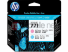 HP HP No 771 Lght Mag/Lght azurová tisková hlava (CE019A)