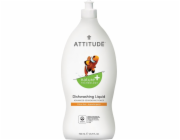 Attitude Attitude, prostředek na mytí nádobí, citronová kůra (citrusová kůra), 700 ml