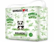 BAMBOOLOVE BAMBOOLOVE JEDNORÁZOVÉ PLENY VEL. M 24KS