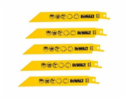 Pilové listy Dewalt Metal z kobaltové oceli, délka 152 mm, rozteč zubů 1,8 mm - DT2361