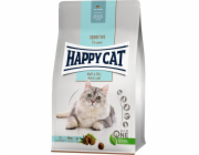 Happy Cat Sensitive Skin & Coat, suché krmivo, pro dospělé kočky, pro zdravou kůži a srst, 300 g, sáček