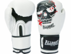 Allright SKULL BOXERSKÉ RUKAVICE 10oz bílé