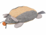 Trixie Mouse, sisal, látka, 30 cm, šedá