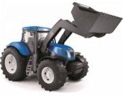 tpk1 VELKÝ NEW HOLLAND TRACTOR S DVEŘMI OTEVÍRAJÍCÍ KOBELU 1:16