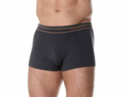 Brubeck BX10870 Pánské boxerky ACTIVE WOOL graphite S