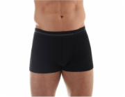 Brubeck Comfort Wool pánské boxerky, černé, velikost S (BX10430)