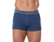 Brubeck Comfort Cotton pánské shortbox boxerky, modré, velikost M (BX10050A)