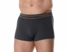 Brubeck BX10870 Pánské boxerky ACTIVE WOOL graphite XL