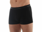 Brubeck Comfort Wool pánské boxerky, černé, velikost M (B...