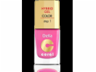 Delia Cosmetics Coral Hybrid Gel nail email č. 22 candy p...