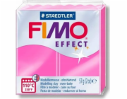 Fimo termosetová hmota Kostka neonově růžová 57g