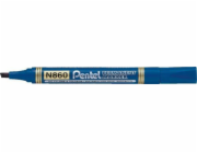 Pentel Permanentní popisovač N860, zkosený hrot, modrý (42K054C)