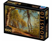 D-Toys Puzzle 1000 Peder Mork Monsted, Břízy na pobřeží