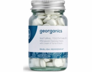 Georganics Natural zubní kartáček tablety, anglická máta peprná, 120 tablet