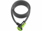 ONGUARD Zámek na kolo Neon kabel zelený 12x1800 mm (8156GR)