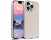 Barevný kryt Crong Crong – iPhone 14 Pro Max Case (pískově růžový)