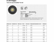 Klingspor KLINGSPOR KOVOVÉ ŘEZNÉ KOTOUČE 300 mm x 3,0 mm x 32 mm A24R Supra K6807